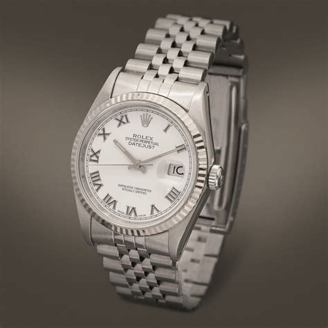 rolex datejust 16234 numeri romani|rolex 16234 production years.